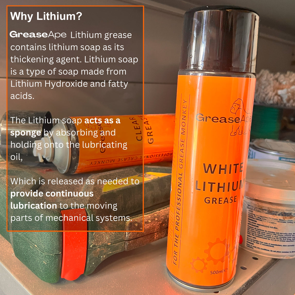 White Lithium Grease