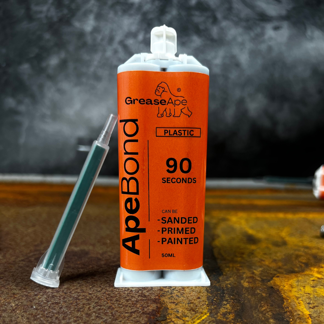 ApeBond 2 Part Plastic Adhesive - 90 seconds