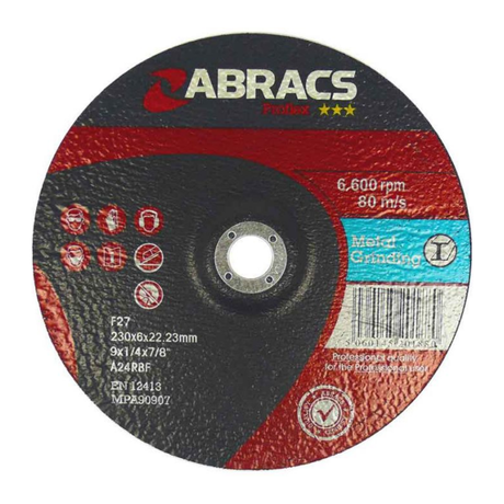 Abracs Grinding Disc 115x6mm