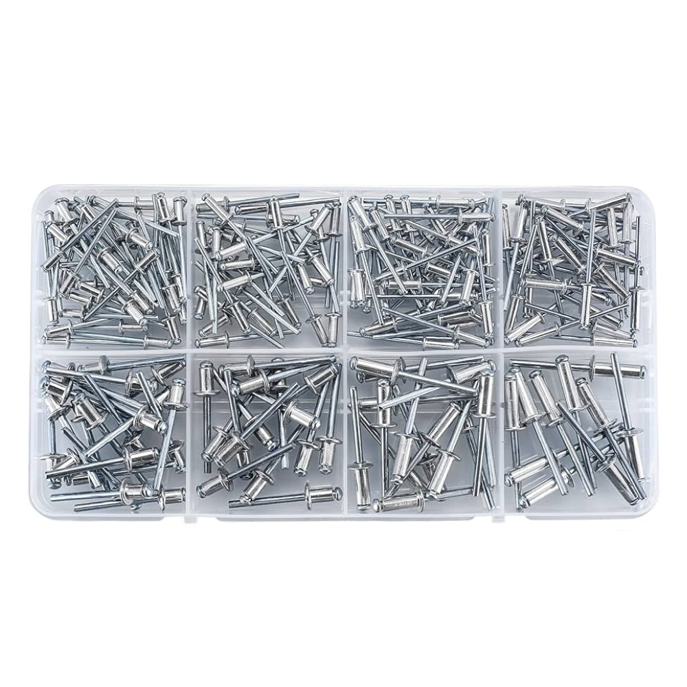 Assorted Popular Rivets - 140 Pack - Evelyne Bolts®