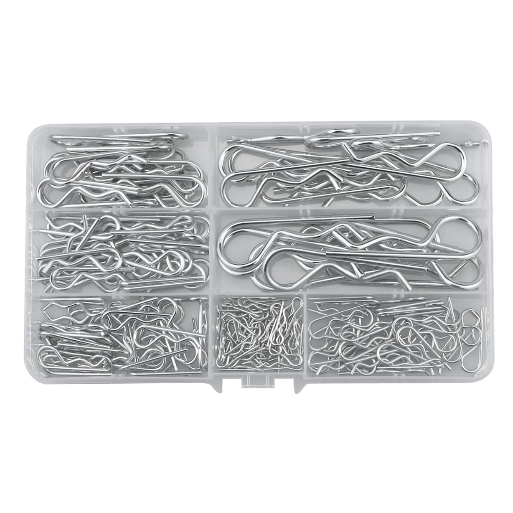 Assorted R Clips - 75 Pack