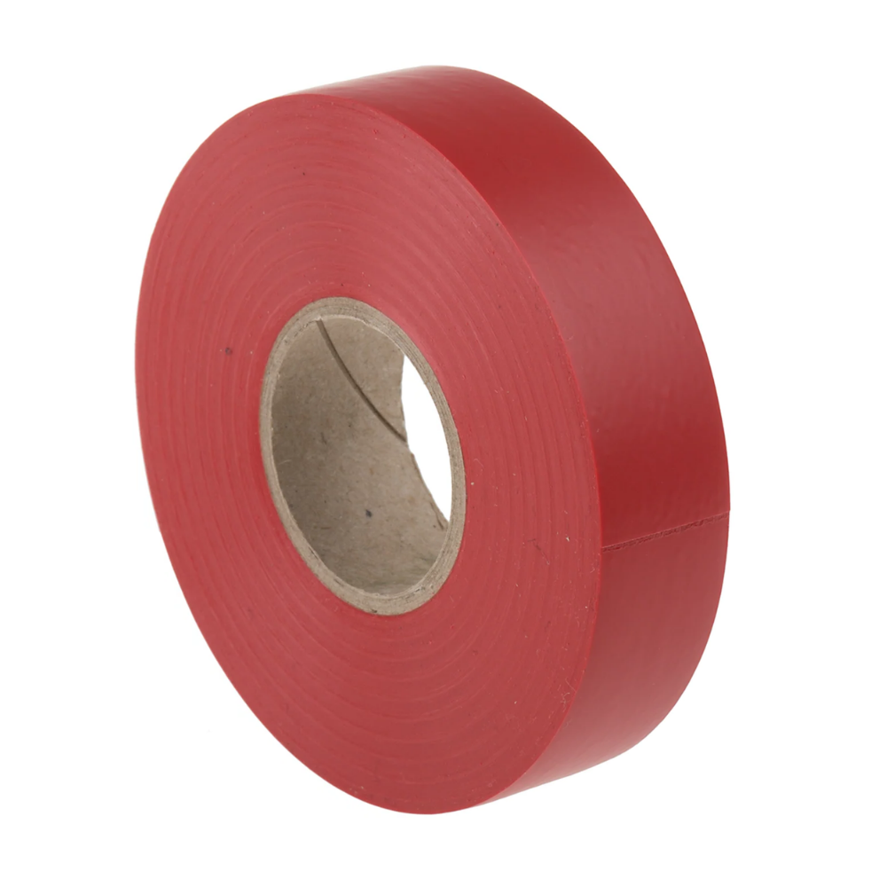 PVC Tape 19mmx20m Roll Red