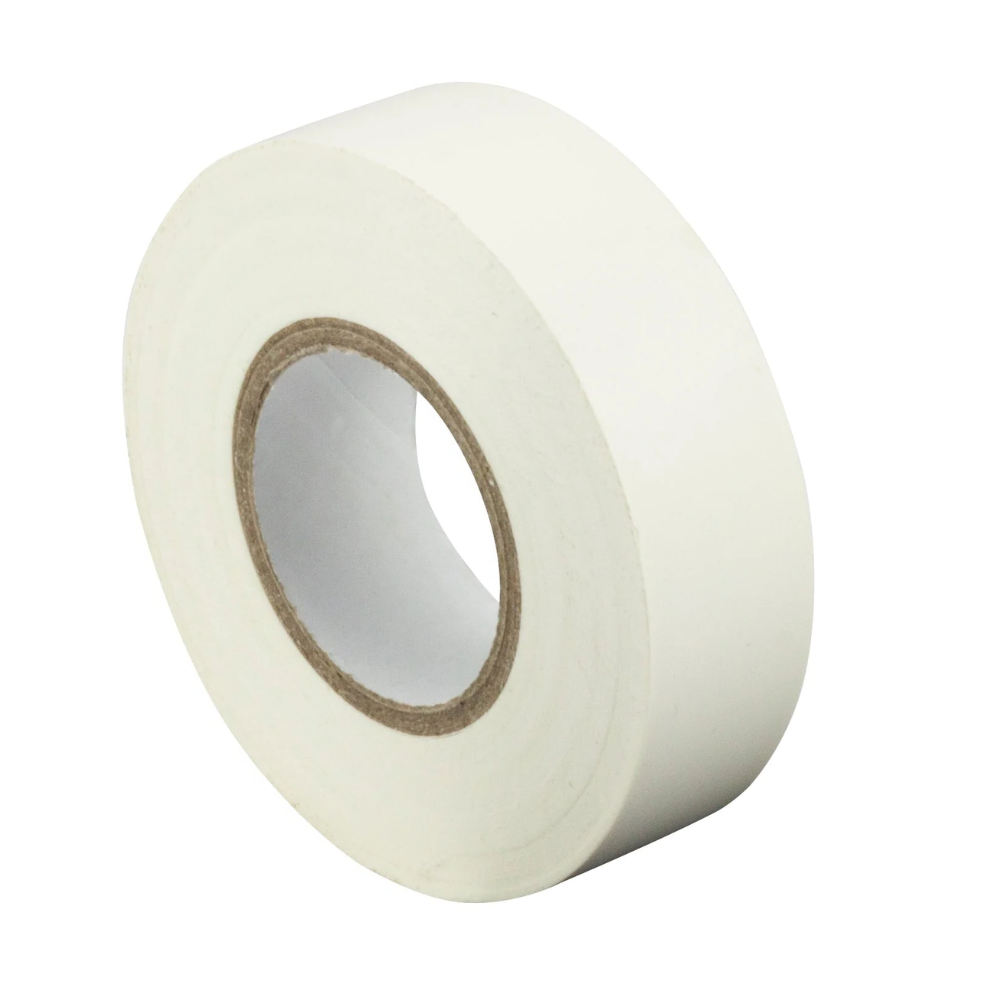 PVC Tape 19mmx20m Roll White