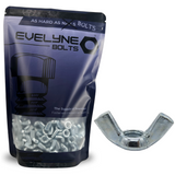 M6 Wing Nut Steel - Evelyne Bolts®