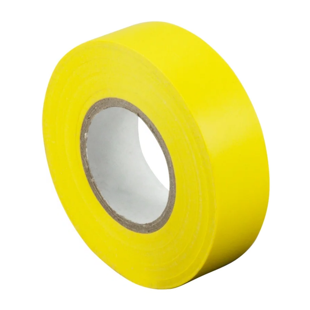 PVC Tape 19mmx20m Roll Yellow